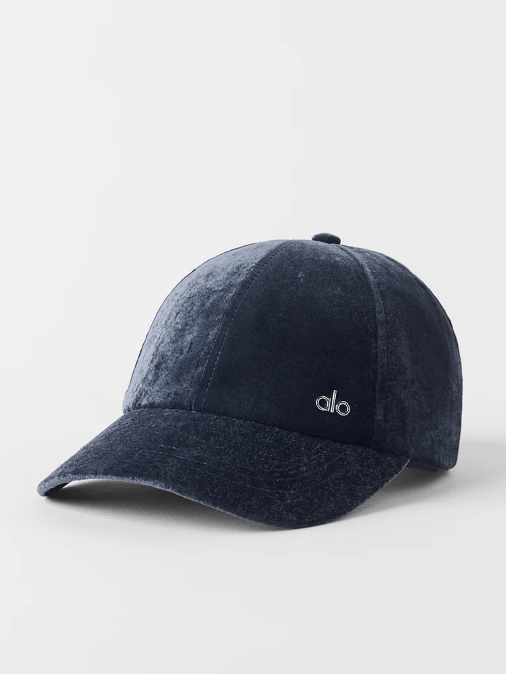 NWT Alo Velvet Off-Duty Cap in Navy